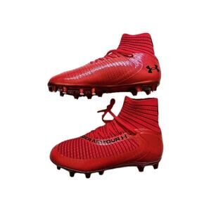 Under Armour Highlight MC Red/Football Cleats Size 10.5 New